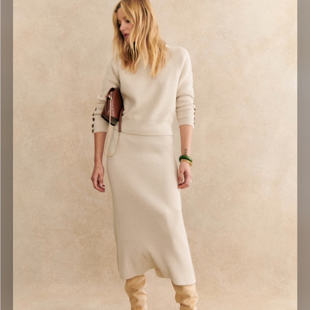 SEZANE NAELLE SKIRT